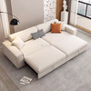 Sof&aacute; cama Love de doble prop&oacute;sito plegable de terciopelo para espacios peque&ntilde;os