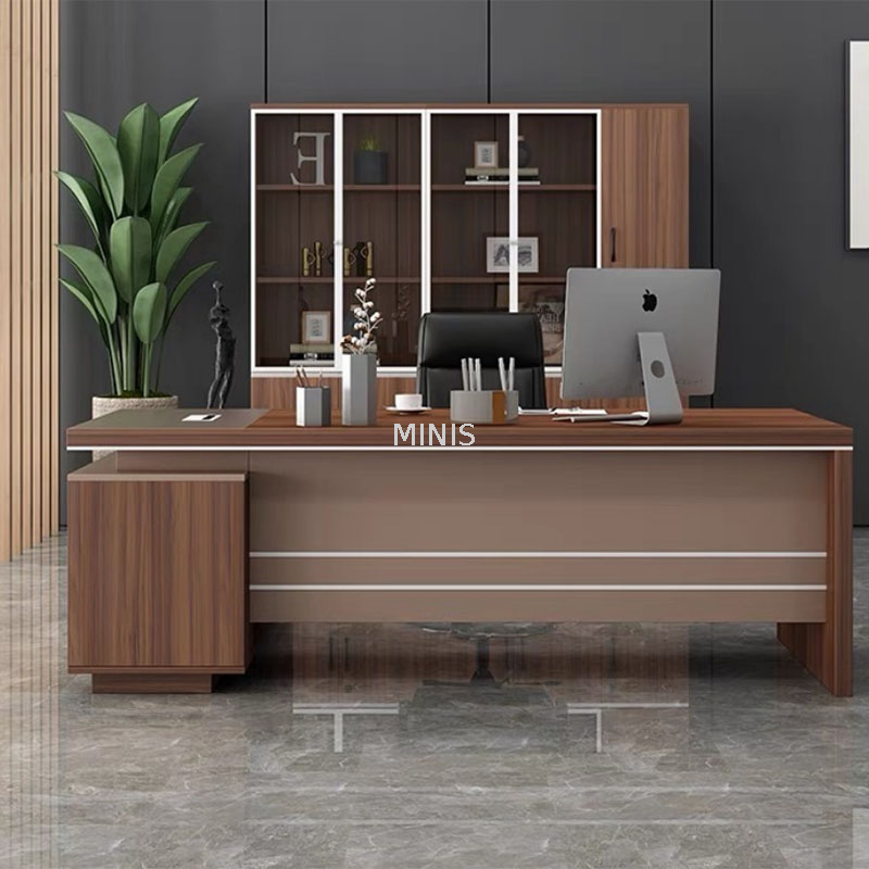 Bureau d'ordinateur de meubles de table de bureau de direction/secr&eacute;taire