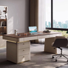 Meubles de bureau &agrave; domicile petit bureau d'ordinateur en marbre &eacute;l&eacute;gant