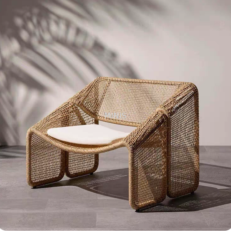 Silla de jard&iacute;n port&aacute;til ligera al aire libre de buena calidad con coj&iacute;n