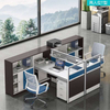 Bureaux de poste de travail du personnel de s&eacute;paration de bureau avec armoire/tiroir