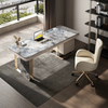 Bureau de travail en marbre agr&eacute;able de meubles de Tableau de pi&egrave;ce de bureau avec USB